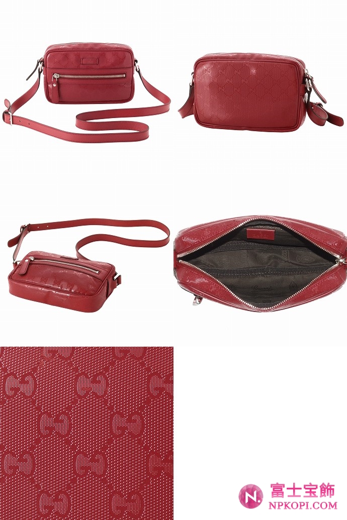 GUCCI/グッチ JOYコーティングGGインプリメミニショルダーバッグ 201447 FU49N 6209 